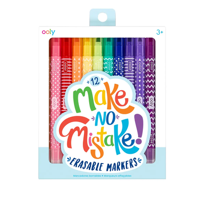 Only Make No Mistake! Erasable Markers