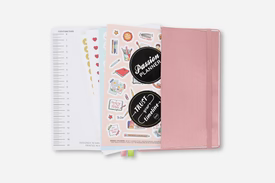 Passion Planner - 2026 Weekly Planner - Dusty Rose - Hardcover