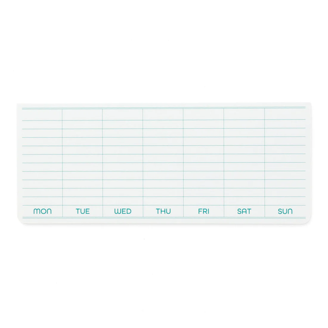 Penco Weekly Sticky Memo Pad