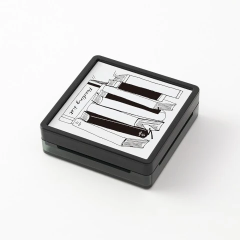 Midori - Paintable Pre-Inked Stamp - Reading List