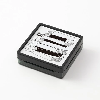 Midori - Paintable Pre-Inked Stamp - Reading List