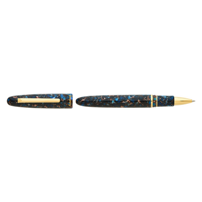 Esterbrook Pens - Estie Fountain Pen - Nouveau Blue Gold Trim