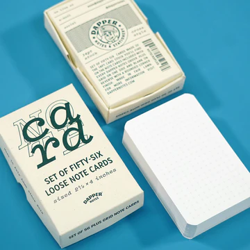 Dapper Notes - Note Cards
