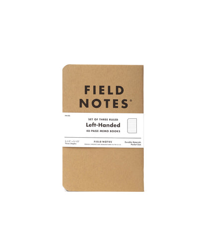Field Notes - Original Kraft - Ruled Paper 3-Pack