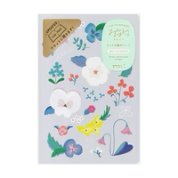 Midori - Yuru Log - B6 Notebook Insert - Floral
