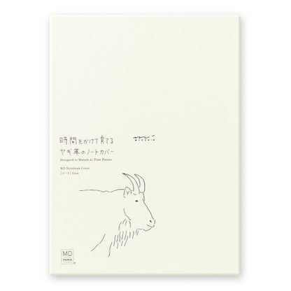 MD Notebook Cover - A5 Goat Leather Cover