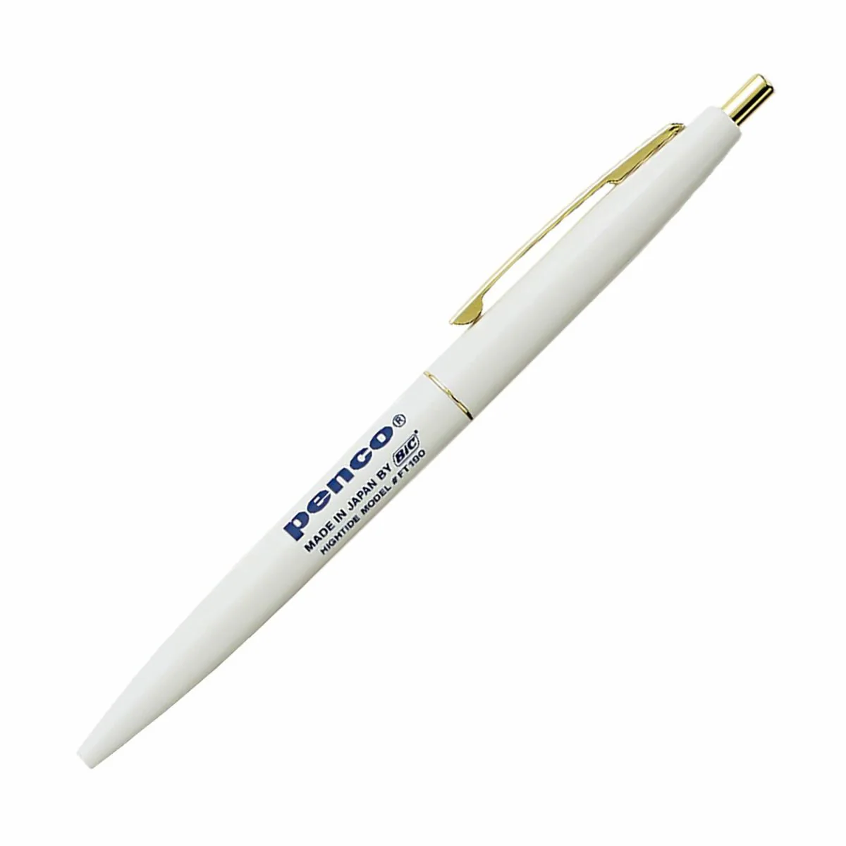 Penco Knock Ballpoint Pen -White
