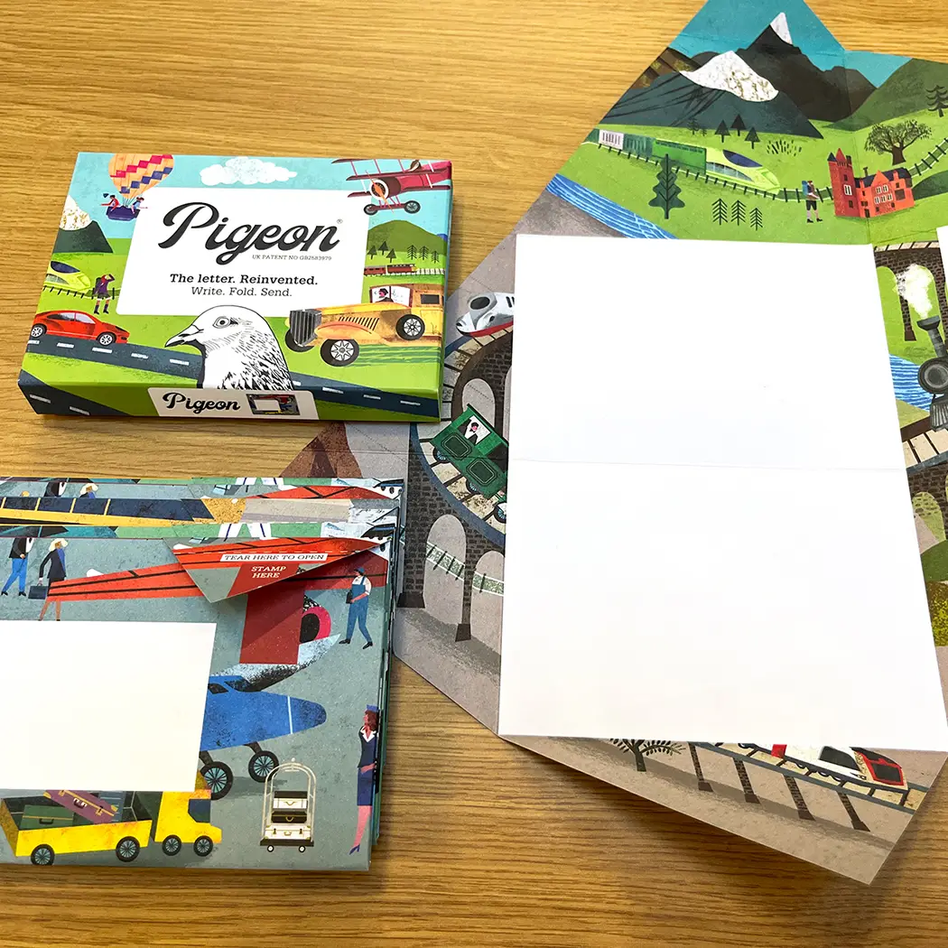 Pigeon Posted Letter Pack - Hop-On-Board