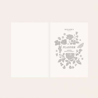 Botanica Paper Co. Reverie Linen-Bound Undated Planner