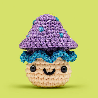 The Woobles - Crochet Kit - Irving the Mushroom