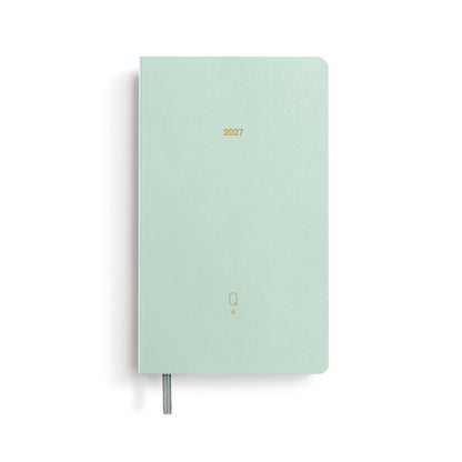 Leuchtturm1917 - Quarterly Daily Planner - Shades of Green A6 Dotted
