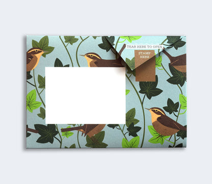 Pigeon Posted Letter Pack - Robin & Wren