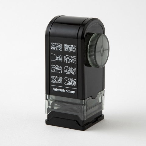 Midori - Paintable Rotating Stamp - Self Inking - Life