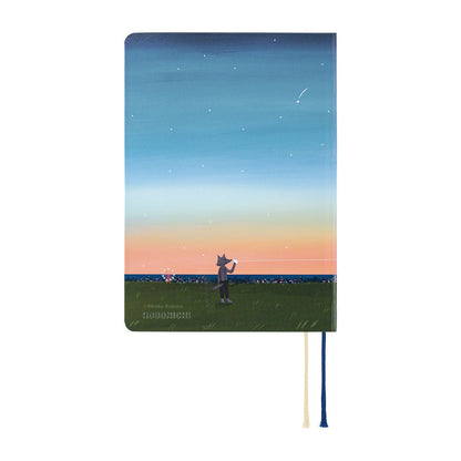 Hobonichi - Techo HON 2027 - A6 Hiroko Kubota: String Telephone Unit the Moon is Full