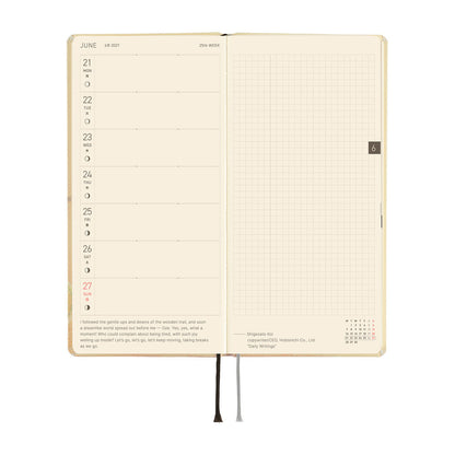 Hobonichi - Techo 2027 Weeks - Aikiko Miyakoshi: Once, in Spring