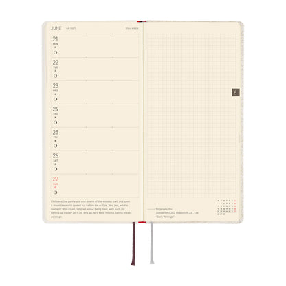 Hobonichi - Techo 2027 Weeks - Leo Lionni: Frederick (Poet)