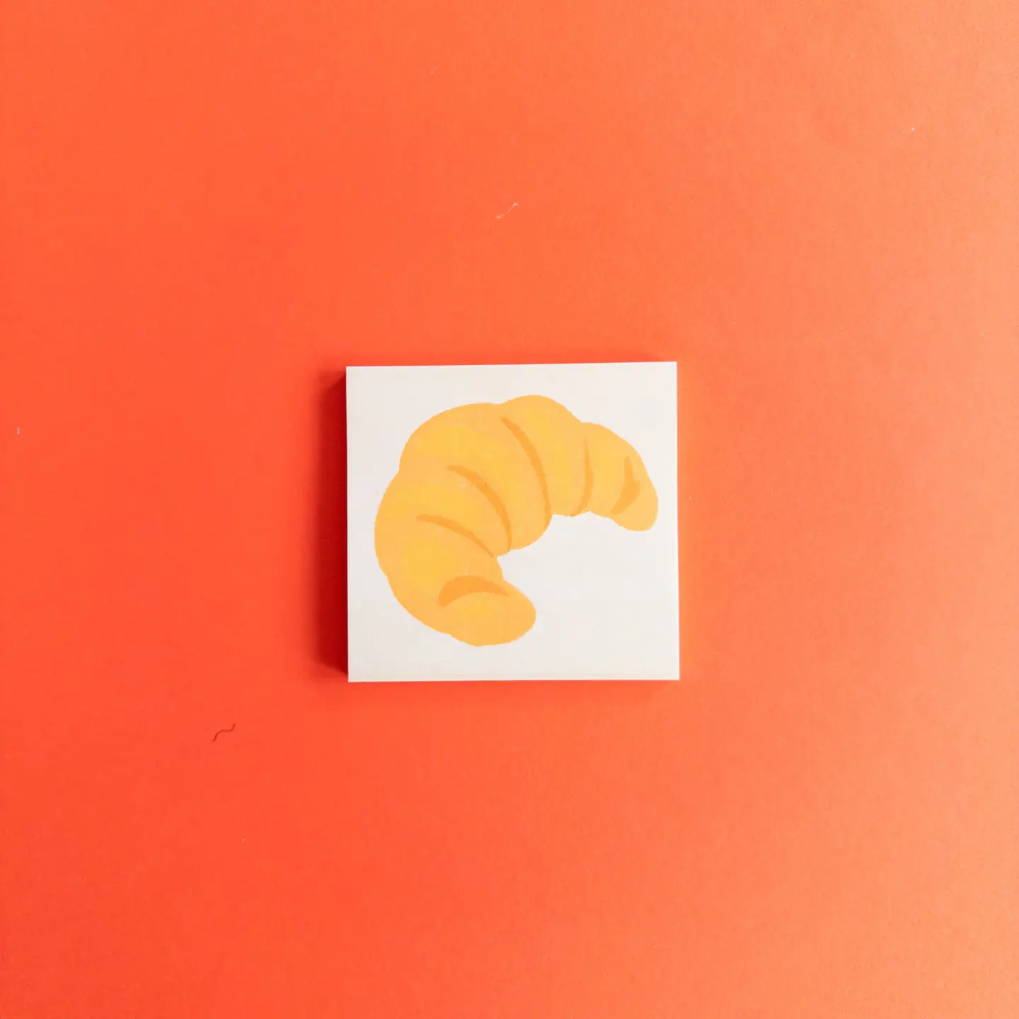 Mel Andrel -  Sticky Notes - Croissant