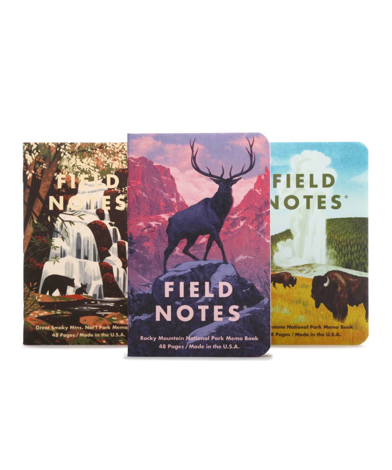 Field Notes - National Parks - 3-Pack