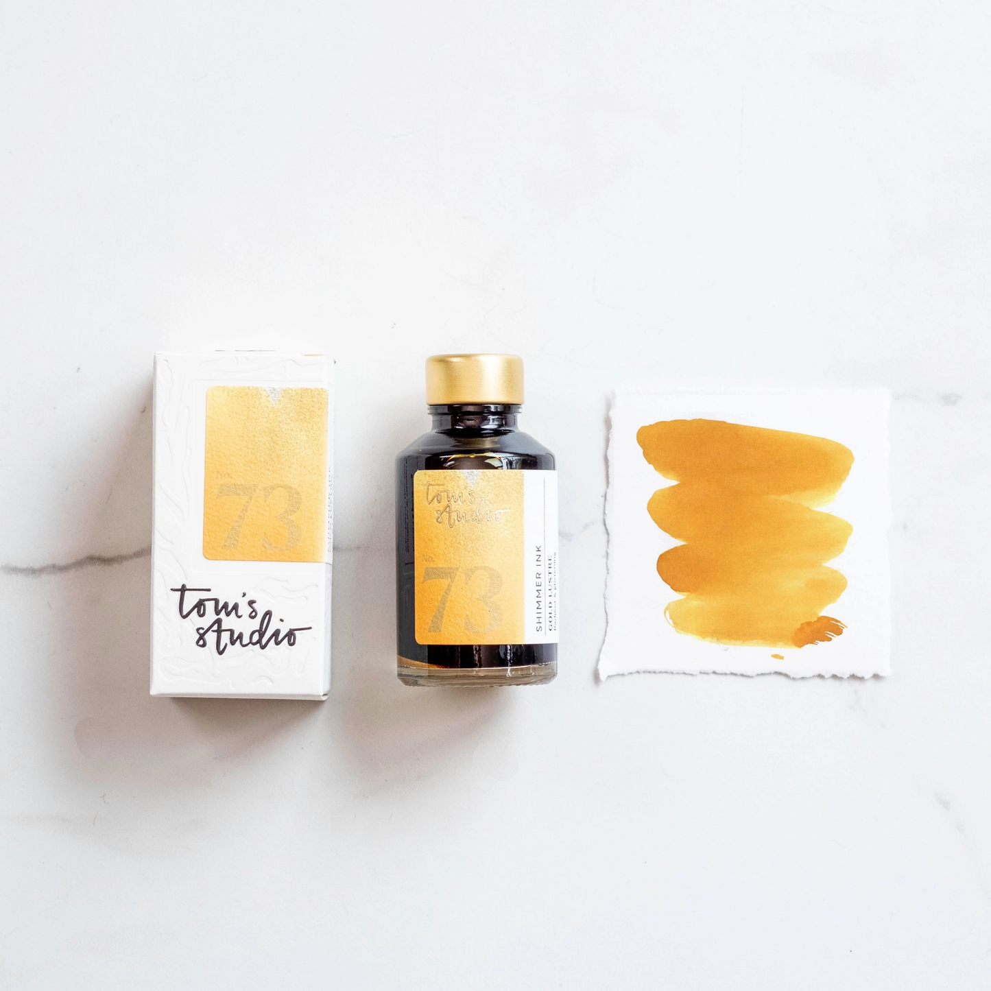 Tom's Studio - Shimmer Ink - No. 73 Golden Lustre