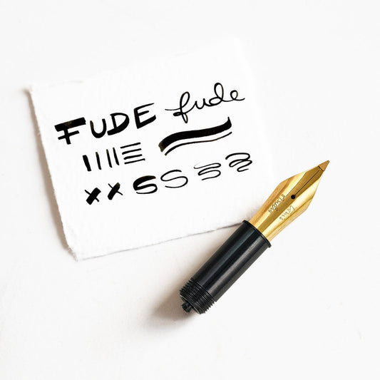Tom's Studio - Fountain Pen Nib - Fude