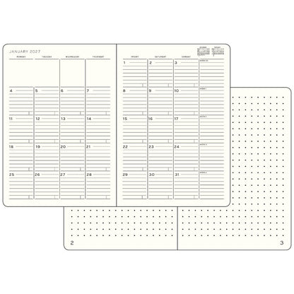 Leuchtturm1917 - 2027 Planner & Notebook - B6 Monthly *Pre-order