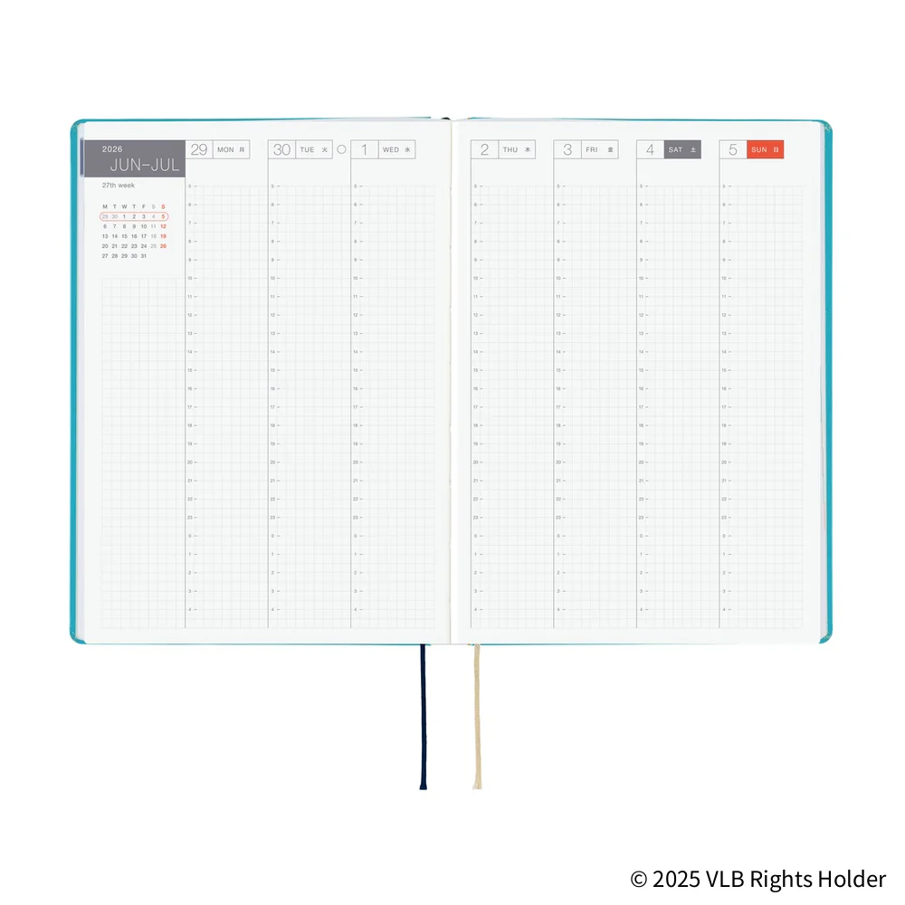 Hobonichi Techo HON 2026 - A6 Virginia Lee Burton: The Little House