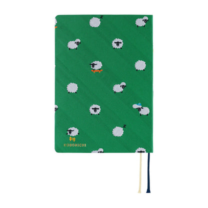 Hobonichi - Techo HON 2027 - A6 Bow & Tie: Sheep Sheep Sheep