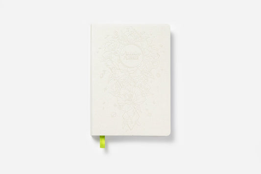 Passion Planner - Undated - Daily Planner - Blossom White
