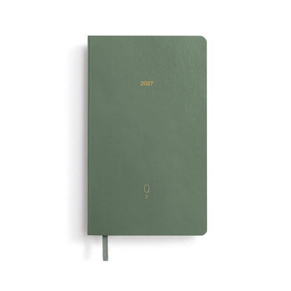 Leuchtturm1917 - Quarterly Daily Planner - Shades of Green A6 Dotted