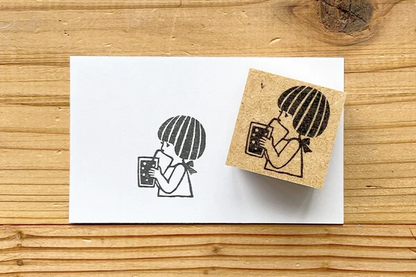 Tomiko HanxGute Gouter  - Rubber Stamp