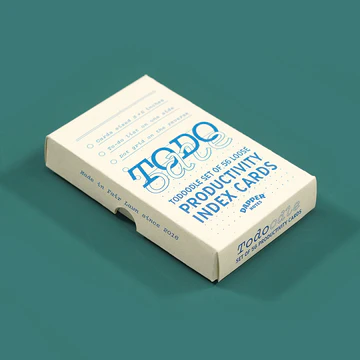 Dapper Notes - Todoodle Index Cards