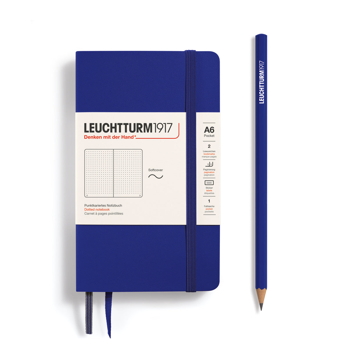 Leuchtturm1917 - A6 Pocket Dotted Notebook