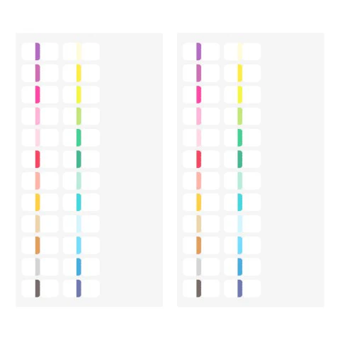 Midori - Chiratto Index Labels - Vivid