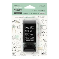 Midori - Self Inking Rotating Stamp - Speech Bubble