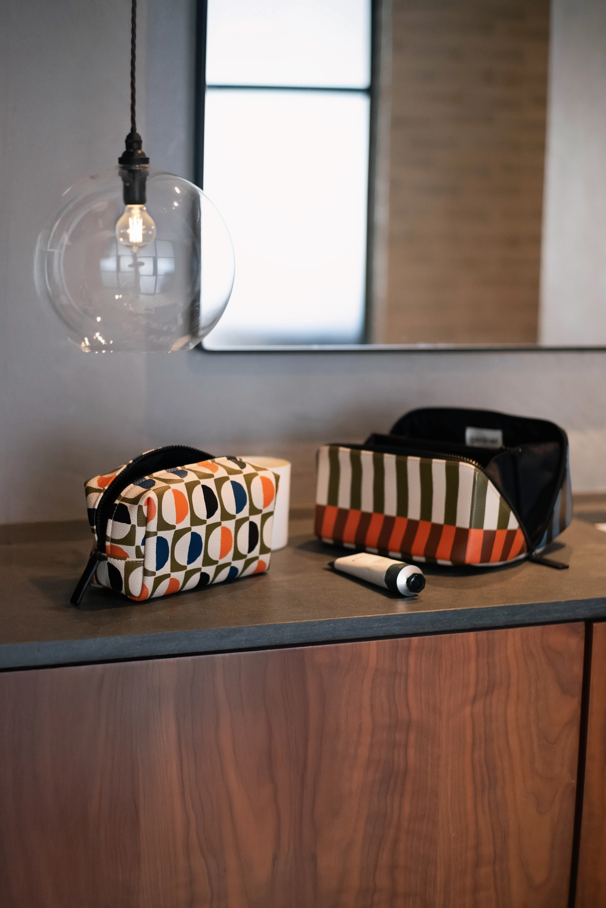 Caroline Gardner Geo Print Travel Bag