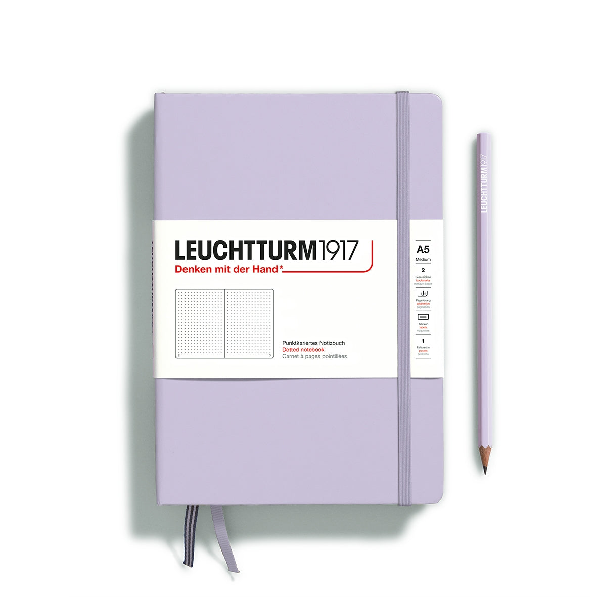 Leuchtturm1917 - A5 Medium Hardcover Dotted Notebook