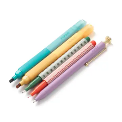 Papier - Mixed Pen & Highlighter Set of 5 - Imagination