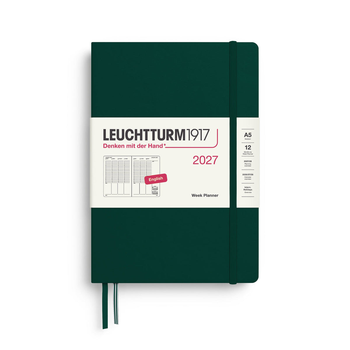 Leuchtturm1917 - 2027 Planner - A5 Week *Pre-Order