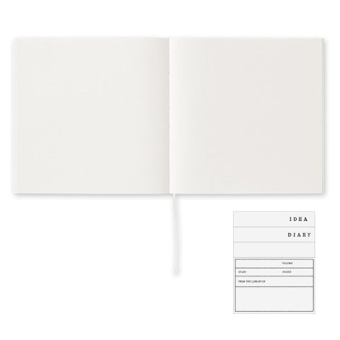 Midori A5 Square Cotton Notebook & Cover