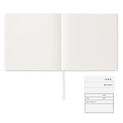 Midori A5 Square Cotton Notebook & Cover