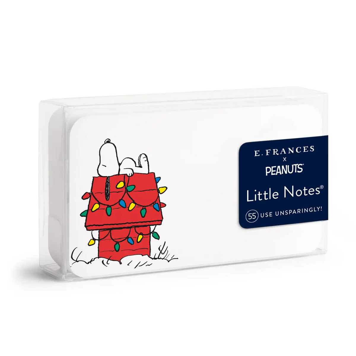 E. Frances Paper x Peanuts® - Snoopy Holiday Dog House Little Notes®