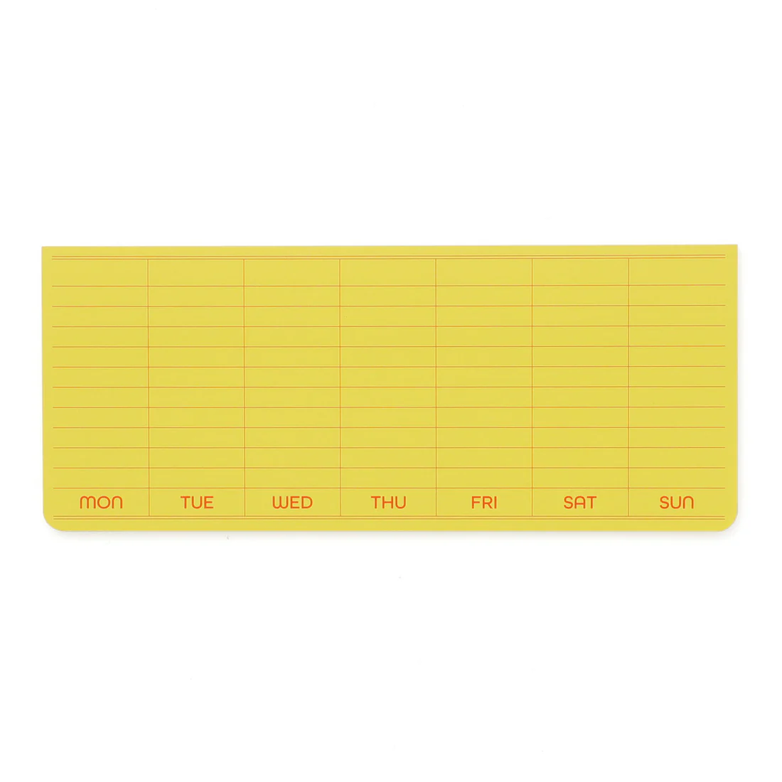 Penco Weekly Sticky Memo Pad