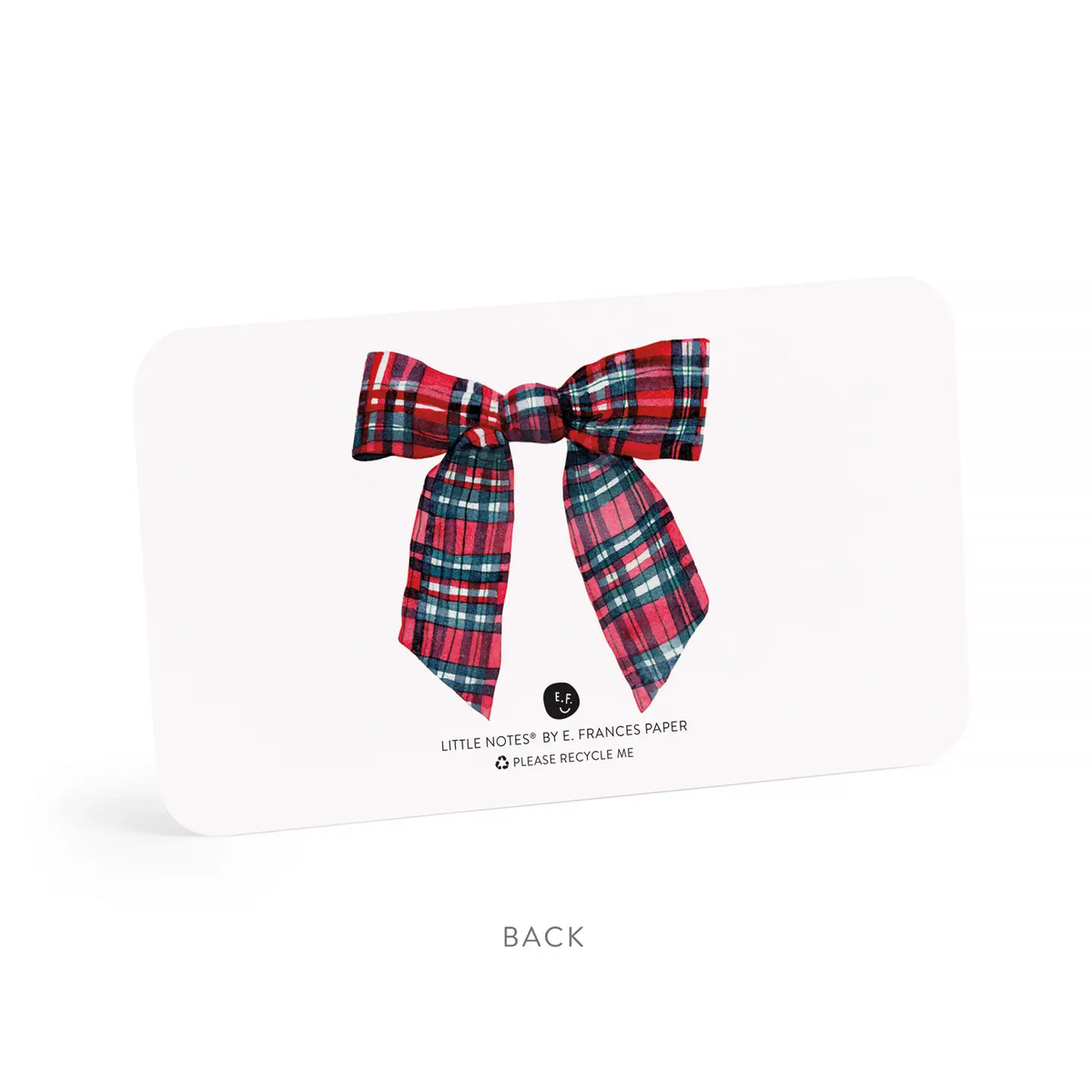 E. Frances Paper - Plaid Bow Little Notes®