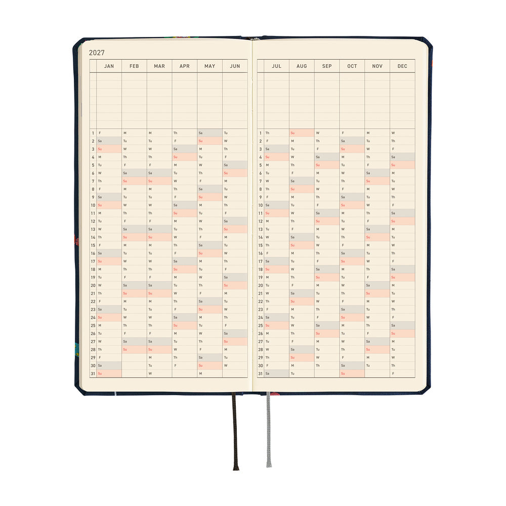 Hobonichi - Techo 2027 Weeks - Bow & Tie: Candy Dream