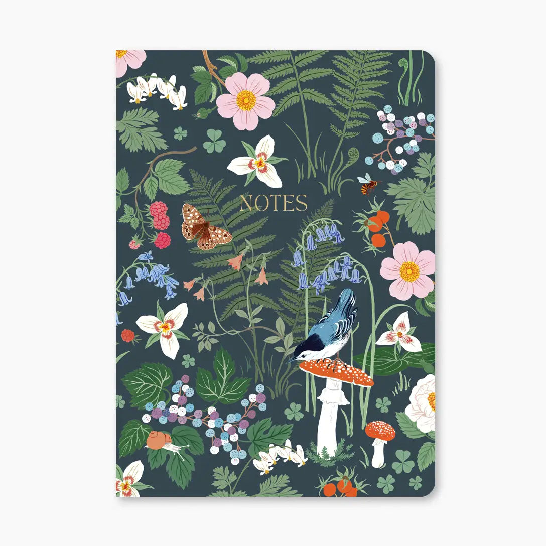 Botanica Paper Co. - Soft-Cover Notebook - Grid