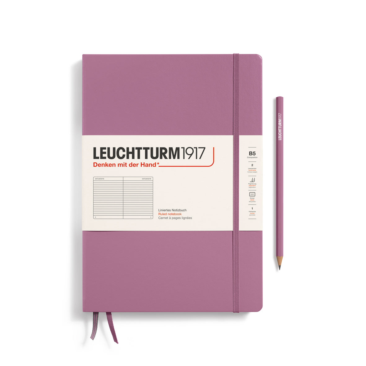 Leuchtturm1917 - B5 Composition Softcover  Notebook