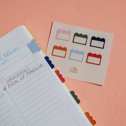 Papier - Metal Index Tabs - Multicolor - Cloud
