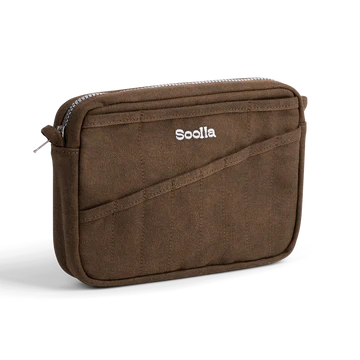 Soolla - The Stationery Pouch - Coffee Bean