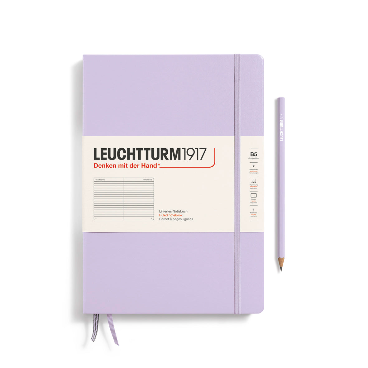 Leuchtturm1917 - B5 Composition Softcover  Notebook