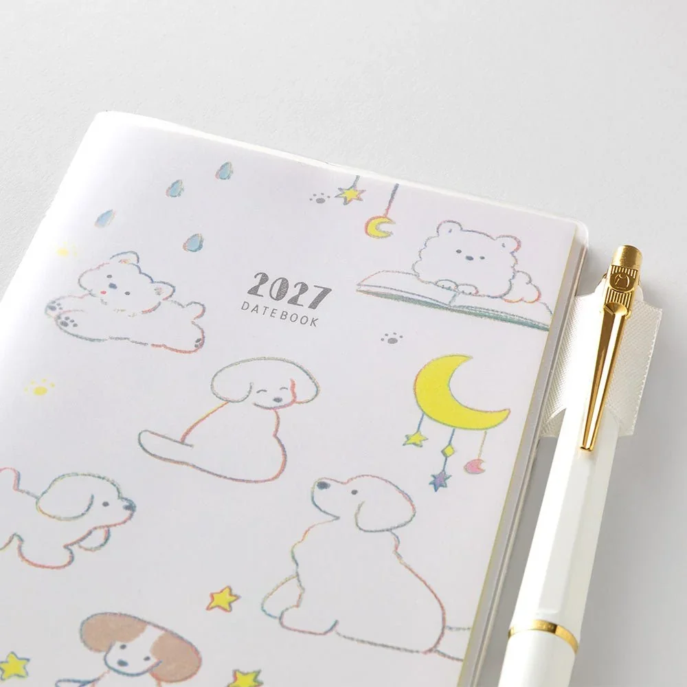 Midori - 2027 Slim Pocket Diary - Dog